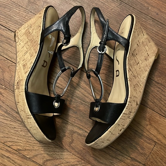 Unisa leather wedge 9 - Picture 3 of 6